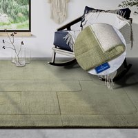 Villeroy & Boch Wollteppich "Charlotte" rechteckig 10 mm Höhe Läufer, Handgewebt, Wolle, Natur, Läufer, Wohnzimmer, Geometrie Villeroy & Boch Wollteppich "Charlotte" rechteckig 10 mm Höhe Läufer, Handgewebt, Wolle, Natur, Läufer, Wohnzimmer, Geometrie von Villeroy & Boch