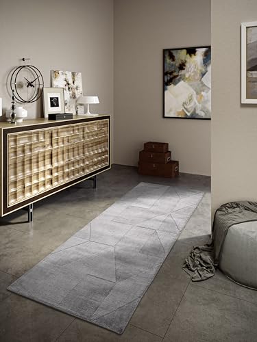 Villeroy & Boch Wollteppich Ursule - Natur Wohnzimmerteppich - Handgewebt & Natürlich - Boho Teppich Wolle für Wohnzimmer, Schlafzimmer, Esszimmer, Flur, Küche – Grau, 80x250 cm Villeroy & Boch Wollteppich Ursule - Natur Wohnzimmerteppich - Handgewebt & Natürlich - Boho Teppich Wolle für Wohnzimmer, Schlafzimmer, Esszimmer, Flur, Küche – Grau, 80x250 cm von Villeroy & Boch