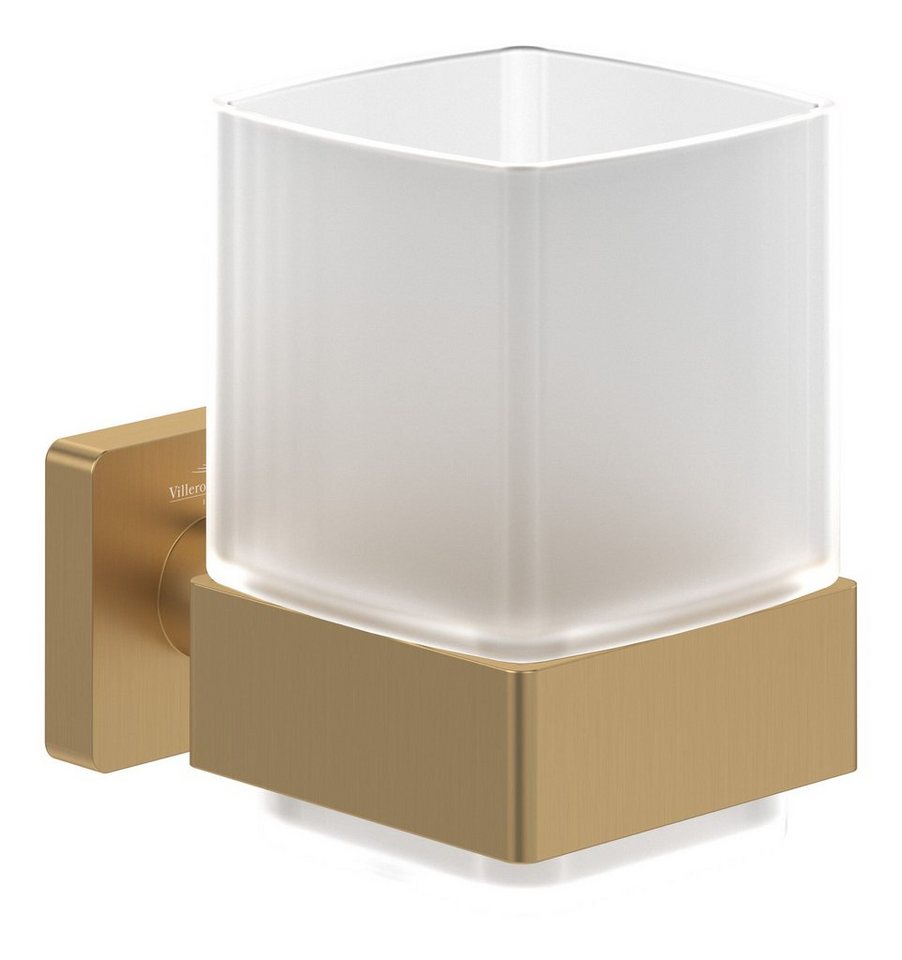 Villeroy & Boch Zahnputzbecher Elements - Striking, Glashalter 99 x 123 mm Villeroy & Boch Zahnputzbecher Elements - Striking, Glashalter 99 x 123 mm von Villeroy & Boch