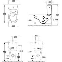 Villeroy&boch - 7796G101 v&b Spülkasten o.novo 355x180x370mm weiß von Villeroy & Boch