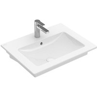 Villeroy&boch - Waschbecken Venticello 600x505mm Rechteck 1 Hahnloch mit Überlauf Weiß Alpin von Villeroy & Boch