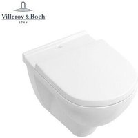 Villeroy&boch - v&b O.novo Combi-Pack, Wand-Wc weiß spülrandlos und Sitz weiß mit Soft Closing von Villeroy & Boch