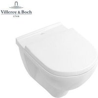 Villeroy&boch - v&b O.novo Combi-Pack, Wand-Wc weiß spülrandlos und Sitz weiß mit Soft Closing von Villeroy & Boch