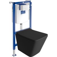 Villeroy&boch - villeroy&boch wc Set mit Vorwandelement, Wand-WC und Spülknopf von Villeroy & Boch