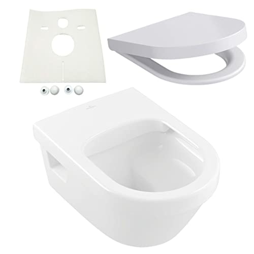 WC Villeroy und Boch Omnia architectura DirectFlush Spülrandlos, mit Beschichtung, Deckel zum abnehmen und Schallschutz ! von Villeroy & Boch