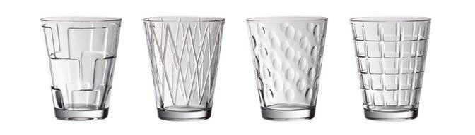 Wasserglas 4er-Set Dressed Up klar von Villeroy & Boch