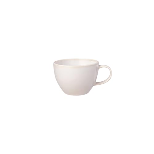 like. by Villeroy & Boch – Crafted, Cotton, Premium Porzellan, Kaffeetasse, spülmaschinenfest, mikrowellengeeignet, Tasse mit Henkel, Kaffeetasse, Kaffeebecher, Teebecher, Heißgetränkebecher von Villeroy & Boch