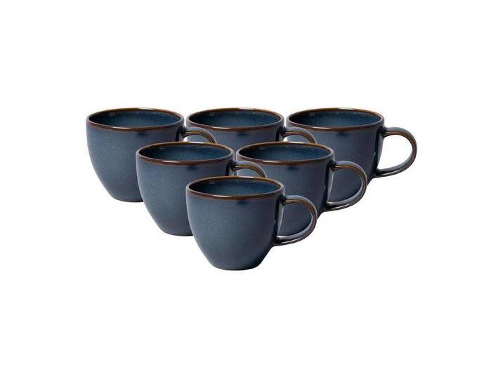 like. by Villeroy & Boch Espressotasse Crafted Denim Espressotassen 60 ml 6er Set, Porzellan, blau von Villeroy-&-Boch