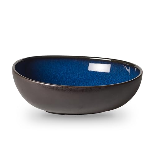 like. by Villeroy & Boch – Lave bleu Bol blau aus Steingut, Bowl, spülmaschinenfest, mikrowellensicher, Schale, Müslischale, Schüssel, Salatschüssel, Suppenschale, Suppenschüssel, Geschirr von Villeroy & Boch