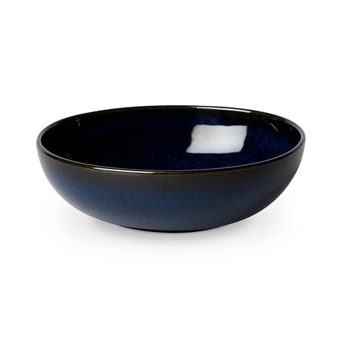 like. by Villeroy & Boch – Lave bleu Bol blau aus Steingut, Bowl, spülmaschinenfest, mikrowellensicher, Schale, Müslischale, Schüssel, Salatschüssel, Suppenschale, Suppenschüssel, Geschirr von Villeroy & Boch