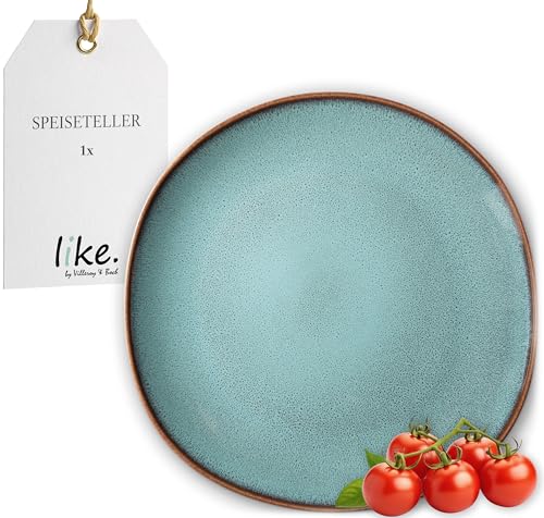 Villeroy & Boch like. by Lave glacé Speiseteller, 28 cm, großzügig designter Essteller aus Steingut, spülmaschinengeeignet Villeroy & Boch like. by Lave glacé Speiseteller, 28 cm, großzügig designter Essteller aus Steingut, spülmaschinengeeignet von Villeroy & Boch