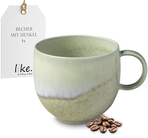 like. by Villeroy & Boch Perlemor Alga Becher mit Henkel, 290 ml, grün like. by Villeroy & Boch Perlemor Alga Becher mit Henkel, 290 ml, grün von like. by Villeroy & Boch