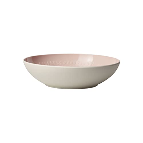 like. by Villeroy und Boch it's my match Servierschüssel "Blossom", 26 cm, Premium Porzellan, Weiß/Rosa von Villeroy & Boch