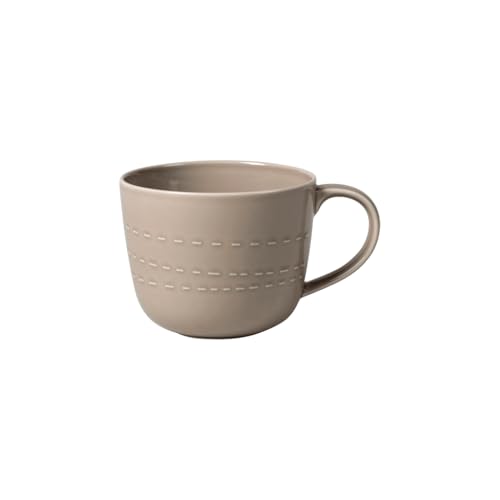 like. by Villeroy und Boch it's my moment Tasse, 480 ml, Premium Porzellan, Braun, 1 Stück (1er Pack) von Villeroy & Boch