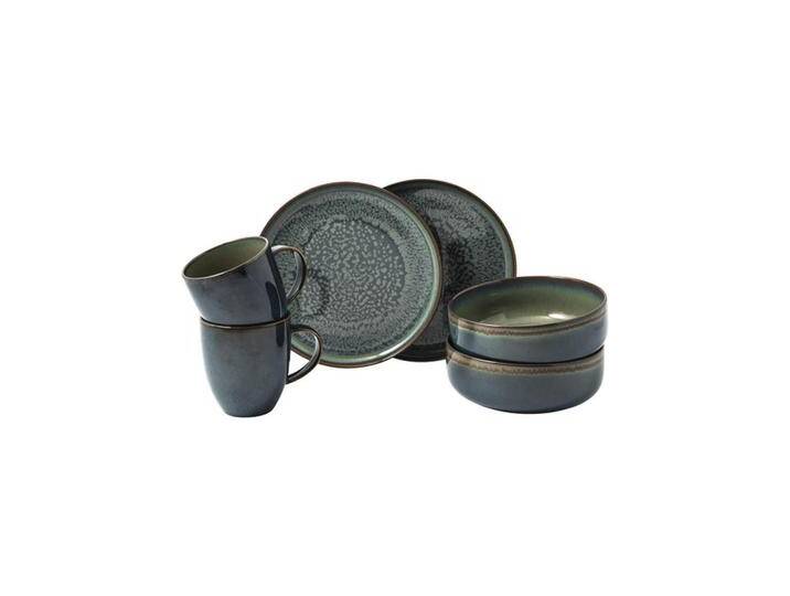 like.Villeroy & Boch FRÜHSTÜCKS-SET, Blaugrau, Keramik, 1x1x1 cm, Essen & Trinken, Geschirr, Geschirr-Sets von Villeroy-&-Boch