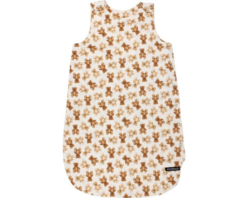 Villervalla Babyschlafsack Teddy Unisex Kinder (1 tlg), Sleepoverall, Sommerschlafsack, Winterschlafsack, Babydecke von Villervalla