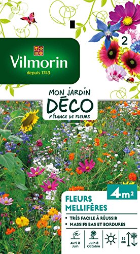 Vilmorin 5862842 Mellifère Flower 90 x 2 x 160 cm, mehrfarbig von Vilmorin