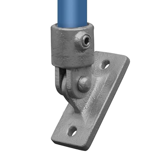 Rohrverbinder Temperguss Verzinkt Gerüstrohr Kupplungen T-Clamps® - TÜV geprüft (Gelenkfuß (169), 33,7 mm (1”)) von Vilo Visions