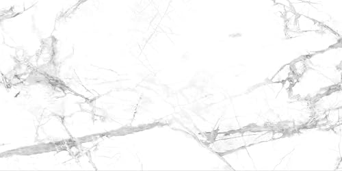 SPC Wandpaneele PAKET (13Stk) SPC WAND CALACATTA SNOW VL 30X60 Alternative zu Badfliesen/Küchenfliesen, Wandpaneele für Küchenrückwand von Vilo