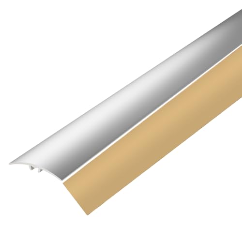 Vilo Übergangsleiste, Ausgleich 1 Stück Elegantes Dehnungsprofil L50 93 in Goldfarbe aus Aluminium - Haltbarkeit und Ästhetik für Ihren Innenraum. von Vilo