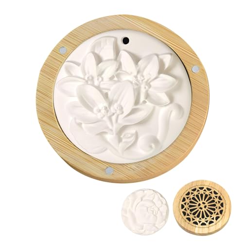 2 Stück Hölzerner Diffuser und 1 Stück Duftsteine für Ätherische Öle Set,Aroma Duftöl Diffuser Ornament,Duftstein Air Diffuser,Mini Diffusor für Ätherische Öle für Schlafzimmer Wohnzimmer Bad Büro 2 Stück Hölzerner Diffuser und 1 Stück Duftsteine für Ätherische Öle Set,Aroma Duftöl Diffuser Ornament,Duftstein Air Diffuser,Mini Diffusor für Ätherische Öle für Schlafzimmer Wohnzimmer Bad Büro von Vilomdur