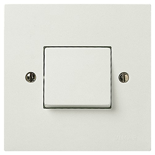 VIMAR SERIE Mascot Switch – 1 Polo 10 AX weiß von Vimar