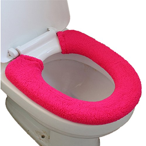 Vimeet Wärmer Waschbar WC-Sitz-Pad Badezimmer Bad WC-Sitzbezüge Toiletten Sitzbezug Closestool Seat Pad Toilet Seat Cover WC-Sitz Kissen Toilette Sitz Abdeckung für Universal Toilettensitz Rose Vimeet Wärmer Waschbar WC-Sitz-Pad Badezimmer Bad WC-Sitzbezüge Toiletten Sitzbezug Closestool Seat Pad Toilet Seat Cover WC-Sitz Kissen Toilette Sitz Abdeckung für Universal Toilettensitz Rose von Vimeet