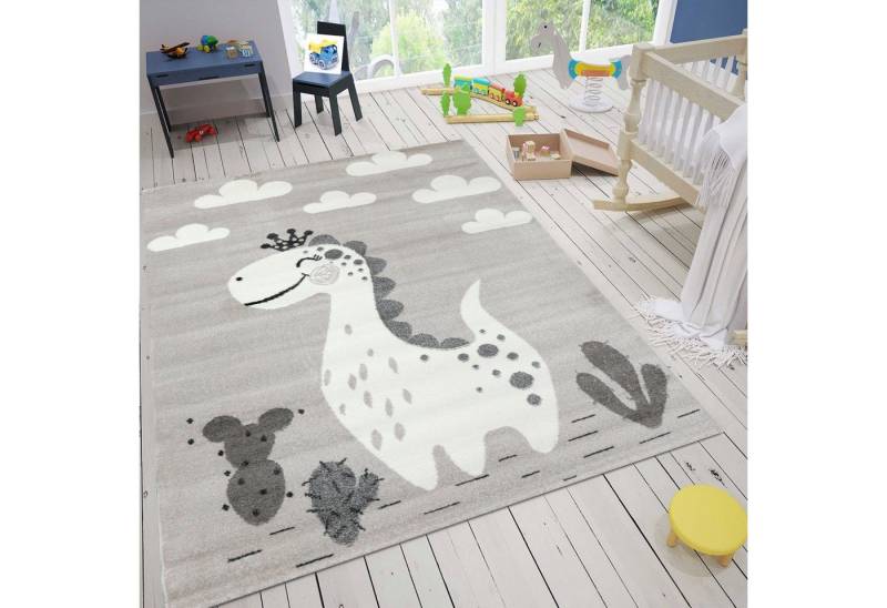 Vimoda Kinderteppich Tiere Design, mit freundlichen Effekt, Rechteckig, Teppich, Kinderzimmer, Babyzimmer, Schlafzimmer, Mädchen, Jung von Vimoda