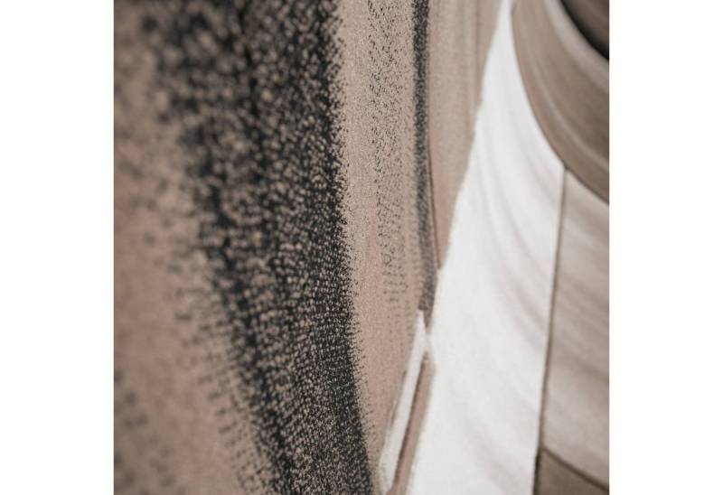 Vimoda Teppich Teppich Wohnzimmer Braun Beige Kacheloptik, Rechteckig, Höhe: 12 mm, Läufer dicht mit Farbverlauf und Konturenschnitt Vimoda Teppich Teppich Wohnzimmer Braun Beige Kacheloptik, Rechteckig, Höhe: 12 mm, Läufer dicht mit Farbverlauf und Konturenschnitt von Vimoda