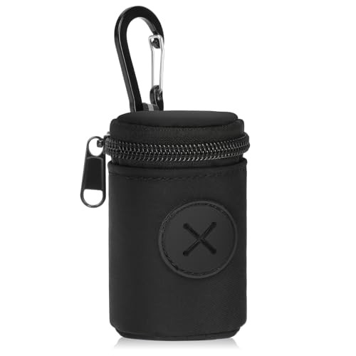 Spender Für Hundekotbeutel Dispenser, Kotbeutelspender Pet Poop Tasche Halter Universal Dog Bag Poop Dispenser Mit Reißverschluss, Haustierhundekotbeutelspender Für Hunde Outdoor Spaziergänge, Schwarz von Vin Beauty