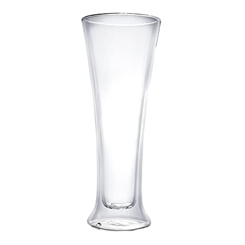Vin Bouquet Doppelwandiges Bierglas, Glas, 21 x 9 x 9 cm von NERTHUS