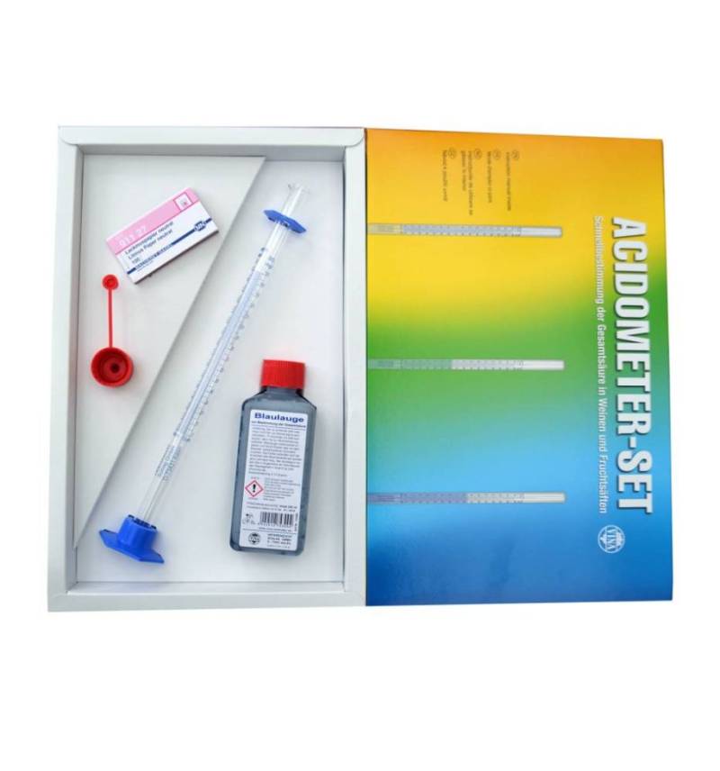 Acidometer Set zur Messung der Gesamtsäure Acidometer Set zur Messung der Gesamtsäure von Vina
