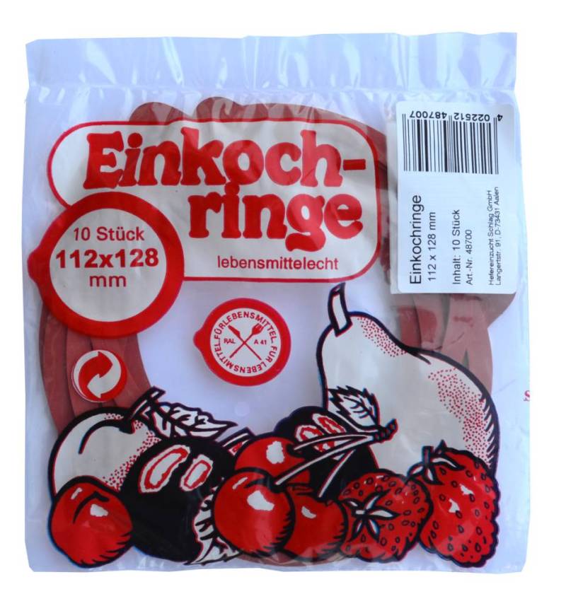 Einkochringe 112 x 128 von Vina