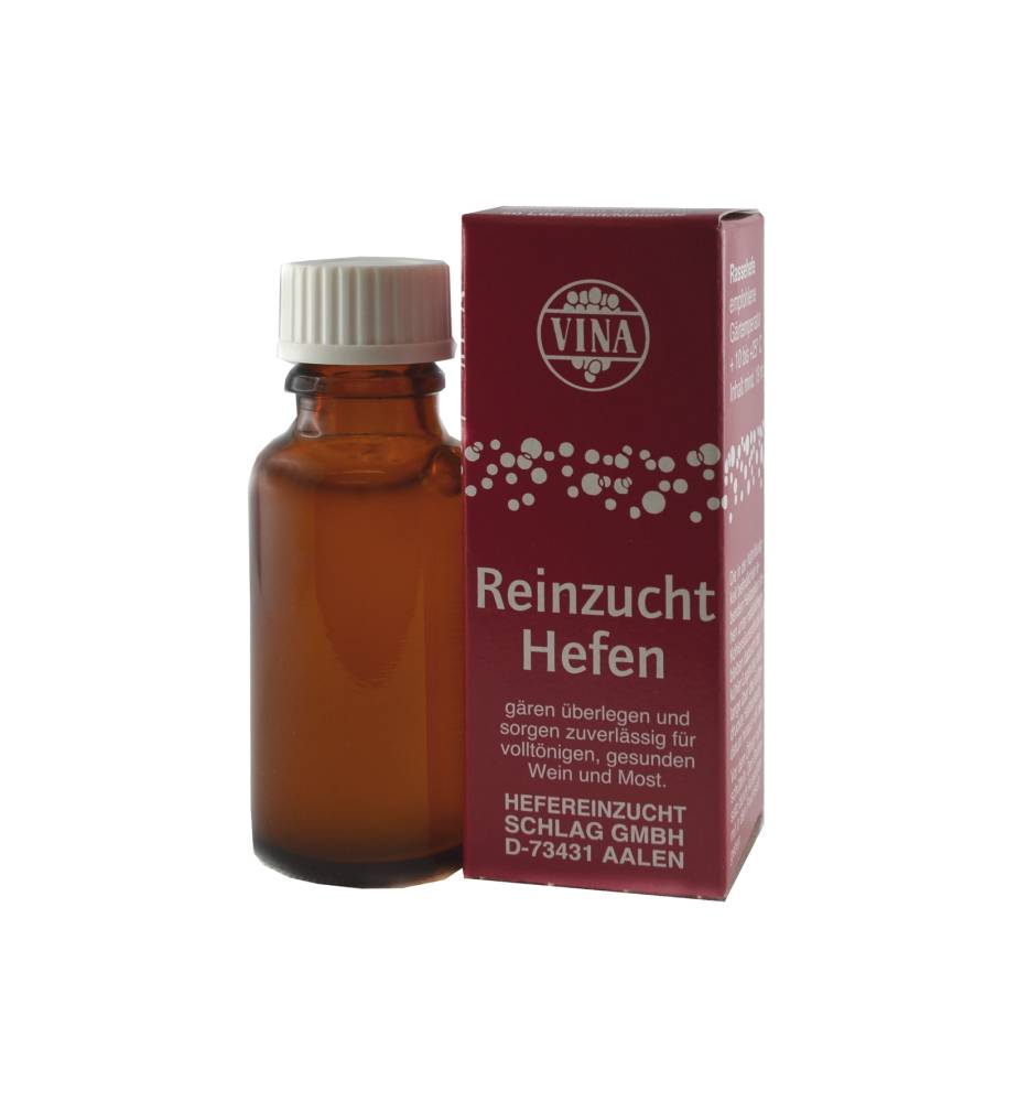 Reinzuchthefe Bordeaux 19 ml von Vina