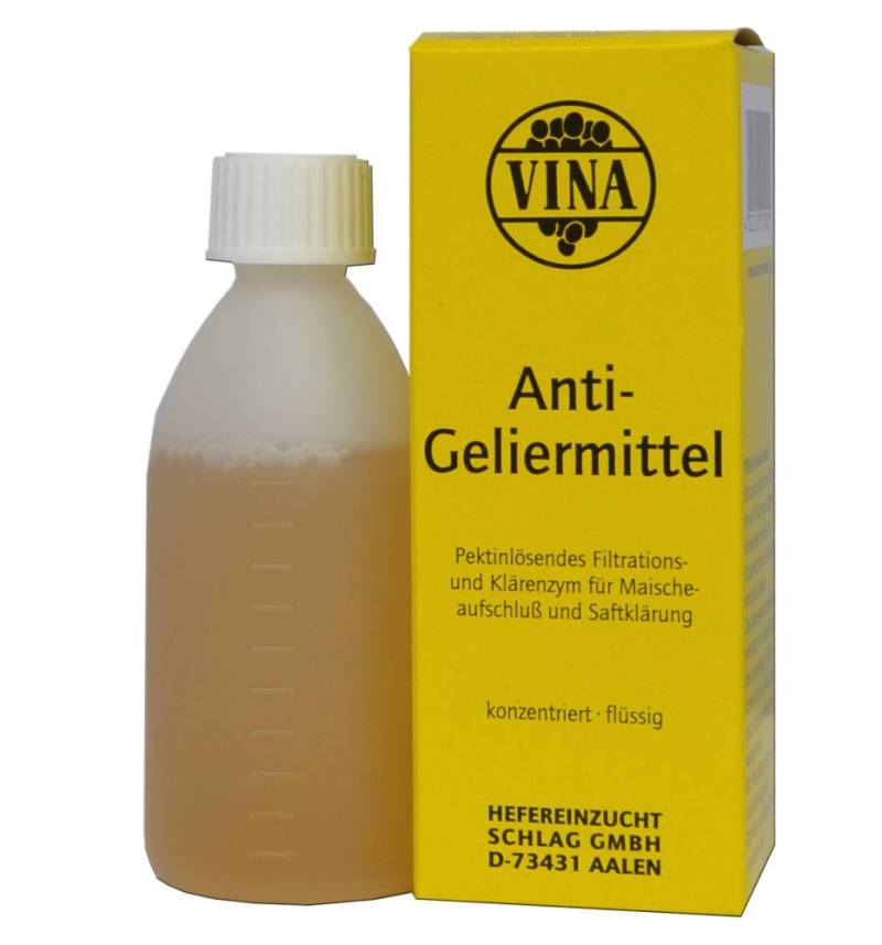 Vina Anti- Geliermittel Enzyme zur Verflüssigung des Fruchtbreies 50 ml von Vina