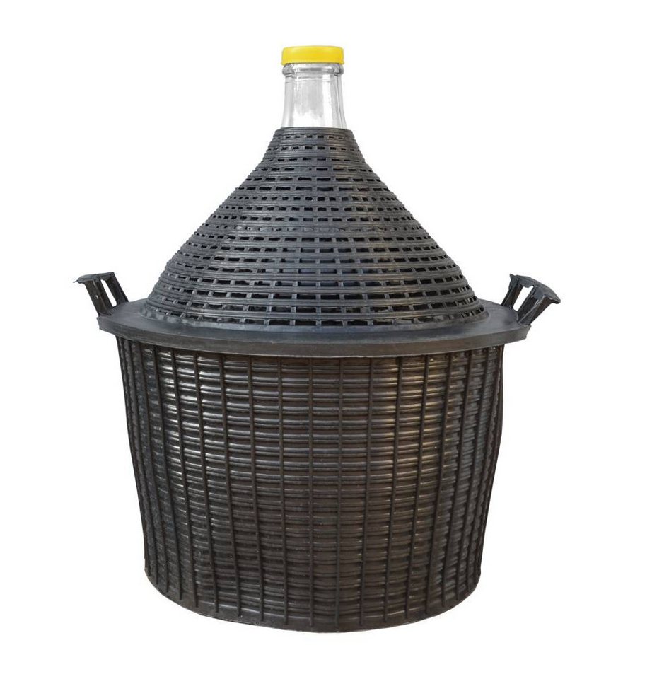Vina Vorratsglas Glasballon im Schutzkorb, Glas Vina Vorratsglas Glasballon im Schutzkorb, Glas von Vina
