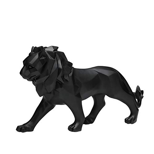 Tischskulptur LöWenskulptur Statue Tier LöWe Statue Handwerk Mit Harz Verziert, Das Eine LöWenstatue FüR Wohnzimmer Schlafzimmer Dekoration Geschenk Darstellt,Schwarz Tischskulptur LöWenskulptur Statue Tier LöWe Statue Handwerk Mit Harz Verziert, Das Eine LöWenstatue FüR Wohnzimmer Schlafzimmer Dekoration Geschenk Darstellt,Schwarz von Vinbcorw