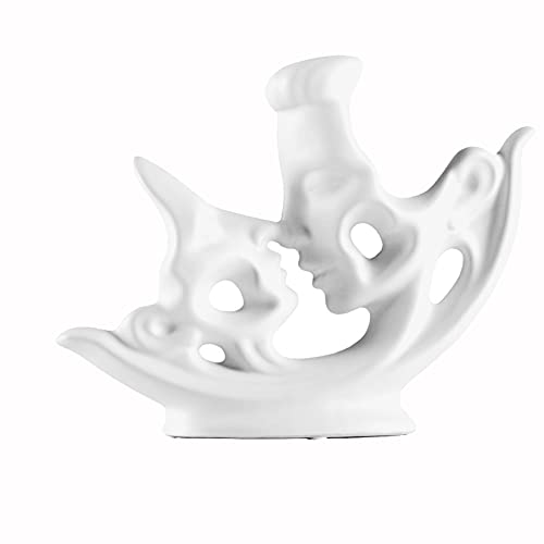 Vinbcorw Couples FigurinesPaar Kuss Sculpture Couple Keramik Statue Abstrakte Statue Moderne SkulpturRomantische Paar Skulptur Deko Heimdekoration Hochzeit Geschenk,Weiß Vinbcorw Couples FigurinesPaar Kuss Sculpture Couple Keramik Statue Abstrakte Statue Moderne SkulpturRomantische Paar Skulptur Deko Heimdekoration Hochzeit Geschenk,Weiß von Vinbcorw