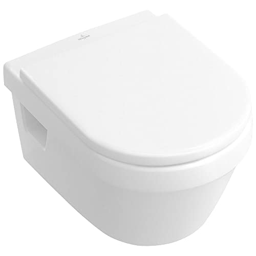 Villeroy & Boch Architectura Kombipack Wandtiefspül WC weiß mit CeramicPlus directflush mit Sitz softclosing 5684HRR1 von Vincenzo Boretti