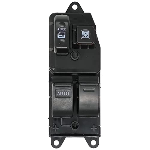 Vinciann Taster 13 PIN Konsole Fensterheber Fensterheber Tasten Auto kompatibel mit Codes 84820-52090 84820-16100 passend für Yaris kompatibel mit Corolla - 84ZZ von Vinciann