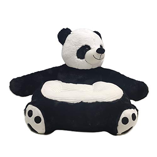 VineCrown Kinder Sitzsack Sitzkissen Baby Hocker Stuhl Kinderspielzeug (Panda) von VineCrown