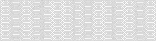 Viniliko Teppich Hexagon, Vinyl, grau, 80 x 300 x 3 cm von VINILIKO