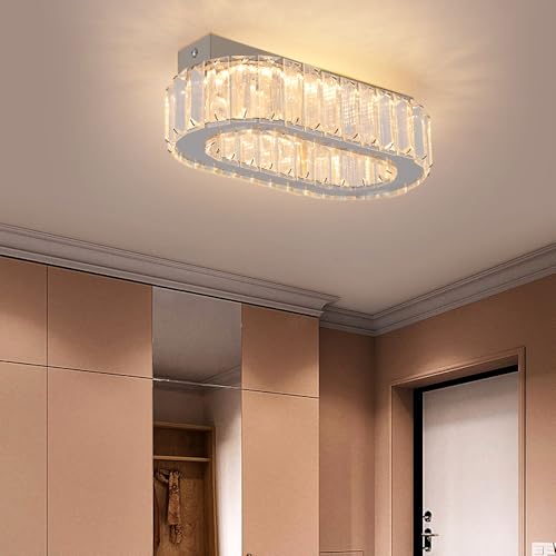 Vinilky Kristall Kronleuchter LED Deckenbeleuchtung, Moderne Hängelampen Lampenschirm Gold Decke Lampe Pendelleuchte für Wohnzimmer Schlafzimmer Küche Insel Korridor Vinilky Kristall Kronleuchter LED Deckenbeleuchtung, Moderne Hängelampen Lampenschirm Gold Decke Lampe Pendelleuchte für Wohnzimmer Schlafzimmer Küche Insel Korridor von Vinilky