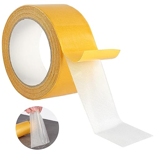 Vinmooog Verlegeband extra stark klebend,Doppelseitiges Klebeband,Nano tape,Rückstandslos entfernbar Teppichverlegeband zum Verlegen von Teppich und PVC-Belag(2.3cm*20m) von Vinmooog