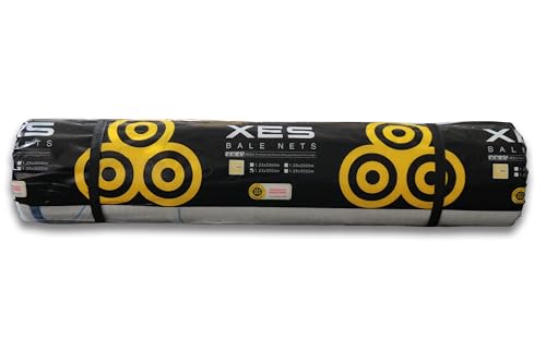 XES Winding Net for Round Bales 1.23 x 3000 m - Durable, Tear-ResistantUV-Resistant Bale Wrap Netting for Agriculture and Farming - Ensures Secure and Stable Baling for Hay, Straw, and Silage XES Winding Net for Round Bales 1.23 x 3000 m - Durable, Tear-ResistantUV-Resistant Bale Wrap Netting for Agriculture and Farming - Ensures Secure and Stable Baling for Hay, Straw, and Silage von Vinnykud