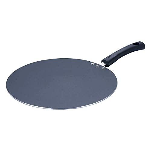 Vinod Antihaftbeschichtete Chapati-Pfanne mit kühlbleibendem Griff, Roti Tawa, 32,5 cm, 4 mm dick von Vinod