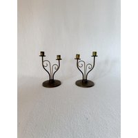 Vintage Petite Messing Kerzenhalter, Mini Taper Angelaufene Kerzenhalter Für Slim Kerzen, Home, Kleine Kerze Vintage Petite Messing Kerzenhalter, Mini Taper Angelaufene Kerzenhalter Für Slim Kerzen, Home, Kleine Kerze von VinsarStudios