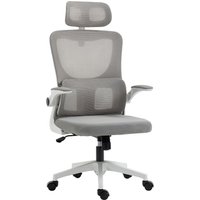 Bürostuhl Ergonomisch, Schreibtischstuhl mit Verstellbar Armlehne, Mesh von Vinsetto