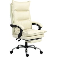 Bürostuhl Ergonomisch Schreibtischstuhl mit Liegefunktion, Fußstütze Bürostuhl Ergonomisch Schreibtischstuhl mit Liegefunktion, Fußstütze von Vinsetto