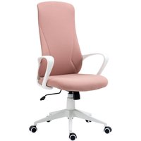 Bürostuhl mit Wippfunktion, Ergonomisch Computerstuhl für Arbeitszimmer von Vinsetto